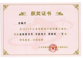 张佩芹省赛一等奖